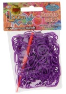 LOOM BANDS GUMY NA VÝROBU NÁRAMKOV 300 KS. FIALOVÁ SV11787
