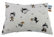 Bavlnený VANKÚŠEK LiLo FLUFFY do kočíka, košík Mojžiš, kolíska VZORKY