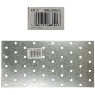 Plochá spojka LP-21 rozmery 100x200mm Skrutka-kov