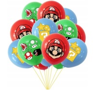 Latexový balónik Super Mario 12 kusov Narodeniny