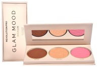 REVOLUTION MAKEUP PALETTE GLAM MOOD HIGHLIGHTER BRONZER RUŽOVÁ