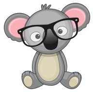 NÁLEPKA NA OKENNÝ NÁBYTOK ZRKADLO SKLO MEDVEĎ KOALA
