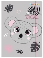 Školská zložka na kreslenie A4 s gumou KOALA