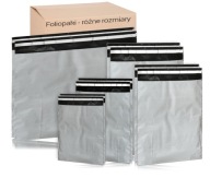 FÓLIOVÉ BALENIA TAŠKY OBÁLKY KURIÉRSKE TAŠKY VZORKY FÓLIOVÝCH BALENÍ RÔZNE VEĽKOSTI