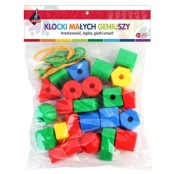 Little Geniuss Blocks Little Beads 40 kusov