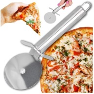 PIZZA KNIFE krájač ostrý okrúhly nôž vyrobený z nerezovej ocele na krájanie