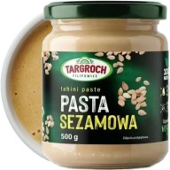 Sezamová pasta Tahini Sezamové maslo Sezamová pasta 500g TARGROCH