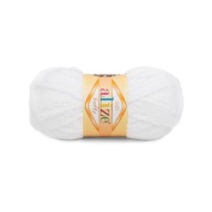 50g Alize Baby Softy priadza biela 55