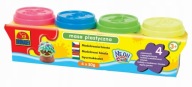 NEÓNOVÁ PLASTOVÁ HMOTA 4 TRUBKY + FORMY 4X50G