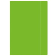 ZLOŽKA S GUMA A4+ FLUO GREEN INTERPRINT