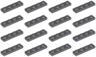 LEGO 3710 TANIER 1x4 tmavosivá NOVINKA (10g) 16 ks