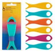 Plastové cievky na vyšívacie šnúry, nite, 11 cm / 6 ks. Poník 60648