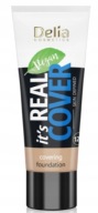DELIA REAL COVER FOUNDATION 206 MEDOVÁ TUBA 30ML