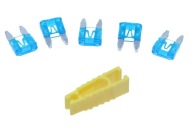 89-0006 MINI DESKOVÁ POISTKA 15A SADA 5KS MAXGEAR