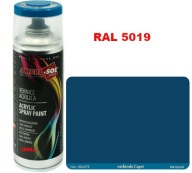 RAL 5019 AKRYLOVÝ LAK SPREJ modrý LESK 1233
