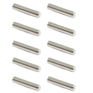 NEODYMIOVÝ MAGNET STRIEBORNÝ VALEC MW2X10 N38 10 KS