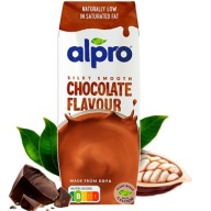 ALPRO Rastlinný nápoj so slamkou, čokoládová príchuť, ČOKOLÁDA 250 ml VEGE