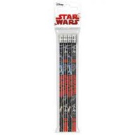 Ceruzka Derform Star Wars s gumou, 4 kusy