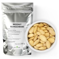 BLANŠOVANÉ MANDLE prírodné celé orechy 250g