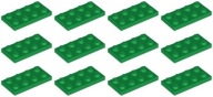 LEGO 3020 TANIER 2x4 zelená NOVINKA (15g) 12 ks.
