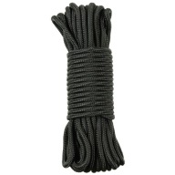 Kábel MFH 5 mm x 15 m - Čierny