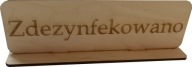 DISPLEJ Stojan bol dezinfikovaný