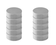 SET SILNÝ VALEC NEODYMIOVÝ MAGNET 4x3. 10 ks.