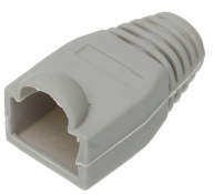 KRYT ZÁSTRČKY RJ-45 RJ45/WP*P10 - ŠEDÉ BALENIE 10 ks