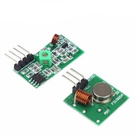 RF MODUL 433MHz VYSIELAČ+PRIJÍMAČ