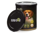 OPÄTOVNE POUŽITEĽNÉ viečko SLOW-DOG na 410g a 850g konzervy