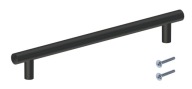 NÁBYTKOVÁ ÚCHYTKA ZÁBRADĽKA NA NÁBYTOK, MAT ČIERNA 224 mm