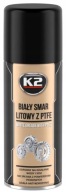 K2 - BIELY LÍTIOVÝ TUK S PTFE TEFLÓNOM - 400 ml