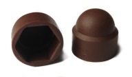 Krycia krytka skrutky | závit M10 100 ks BRONZ