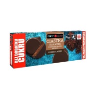 Kakaové sušienky so smotanou s príchuťou brownie v horkej čokoláde bez akýchkoľvek prísad