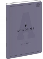 Zápisník A5, 32 štvorcových listov, 90g INTERDRUK Academy