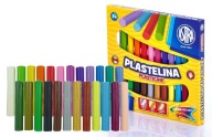 Astra Plastelina 24 farieb, jemné, živé farby, lesk
