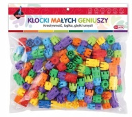 Bloky malých géniov, skrutky, 100 prvkov Askato