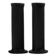 UNIVERZÁLNE RETRO MOTOCYKLE RADIACE 22/24,5MM ČIERNA