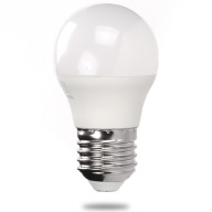 JASNÁ LED ŽIAROVKA E27 6W 480lm 3000K GUĽOVÁ HRUBÝ ZÁVIT TEPLÁ BIELA ​​FARBA