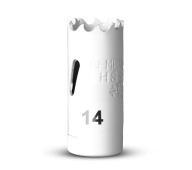 ČIPKA DIERKA NA DREVO, KOV, BIMETAL FI 14mm