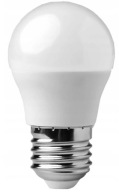 LED žiarovka, veľký závit E27 3W guľa, farba 4000K