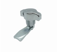 Chrómovaný zámok skrinky s 18,5 mm kľučkou na visiaci zámok pre ľavé dvere