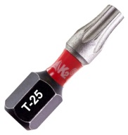Nárazový hrot bitu pre skrutkovač K2 Impact TX25 TORX T-25 S2 25mm