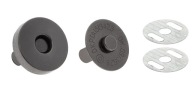Magnetická spona 18/18 mm čierny nikel
