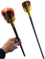 Kostým The King's King's Queen's Royal Scepter for the Betlehem Hra, zlatý