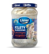 Filety zo sleďov s pečenou zeleninou 600g Lisner