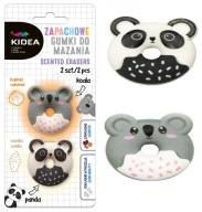 PANDA KOALA VONNÁ GUMA 2 ks KIDEA