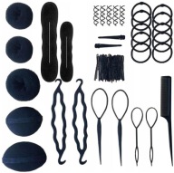 Hair KIT Filler Bun Updo Hrebeň