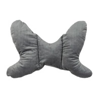 POHODLNÝ VELÚROVÝ VELUROVÝ CESTOVNÝ VANKÚŠ KOMFORTNÝ BOTTERFLY BabyUniverse 32x24cm