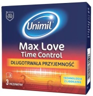 UNIMIL MAX LOVE KONDÓMY DLHÉ POTEŠENIE 3